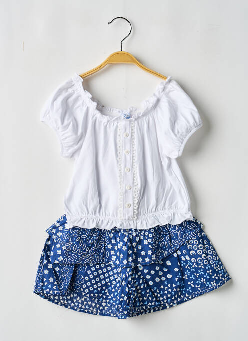 Set șort alb MAYORAL fată