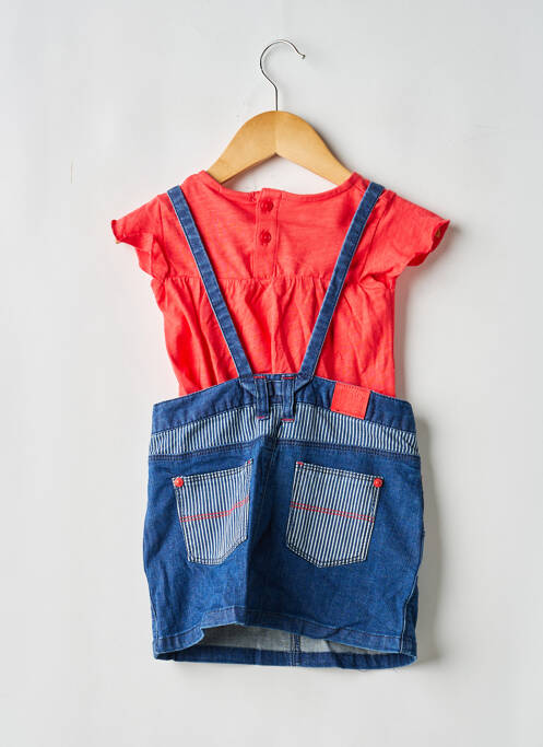 Set rochie albastru BOBOLI fată