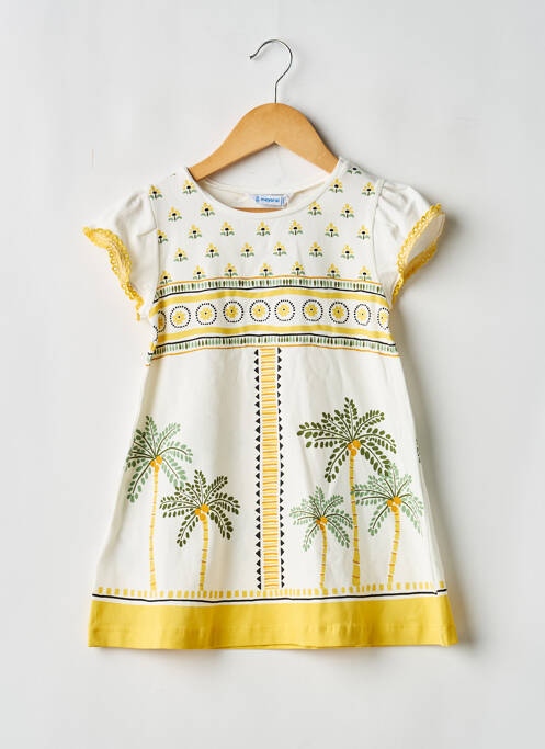 Rochie midi alb MAYORAL fată