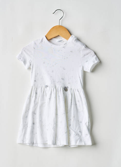 Rochie scurtă alb GYMP fată