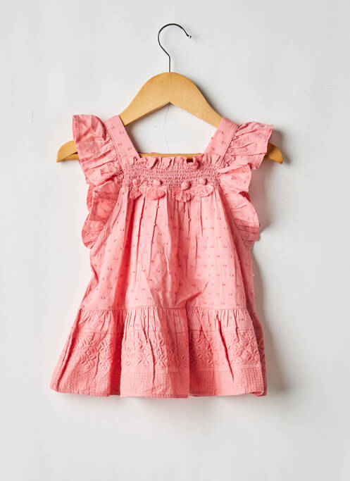 Rochie scurtă roz MAYORAL fată