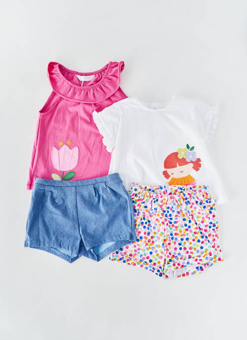 Set șort roz MAYORAL fată