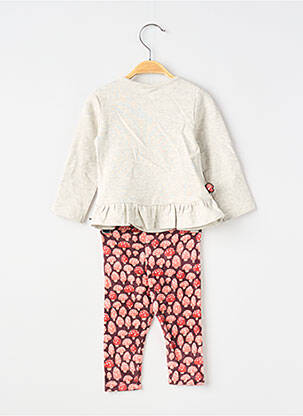 Set pantaloni tip de tricou roșu BOBOLI fată