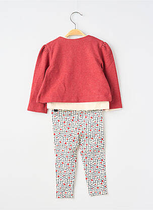 Set pantaloni mâneci lungi roșu MAYORAL fată