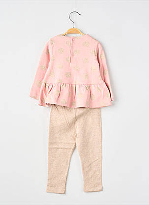 Set pantaloni croială evazată roz MAYORAL fată