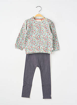 Set pantaloni tip de tricou albastru NOPPIES fată