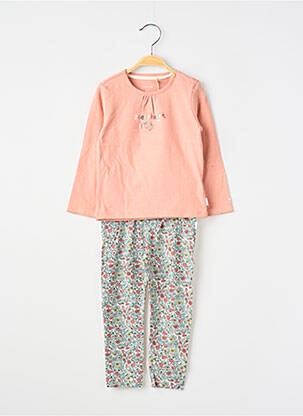 Set pantaloni tip de tricou roz NOPPIES fată