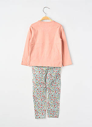 Set pantaloni tip de tricou roz NOPPIES fată