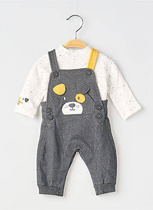 Set pantaloni mâneci lungi gri BOBOLI băiat