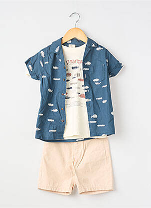 Set șort albastru ZY băiat