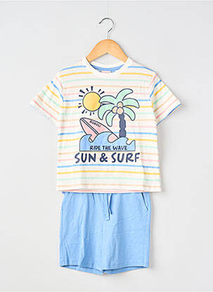 Set șort albastru BOBOLI băiat