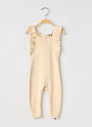 Salopetă-pantalon bej NOPPIES fată