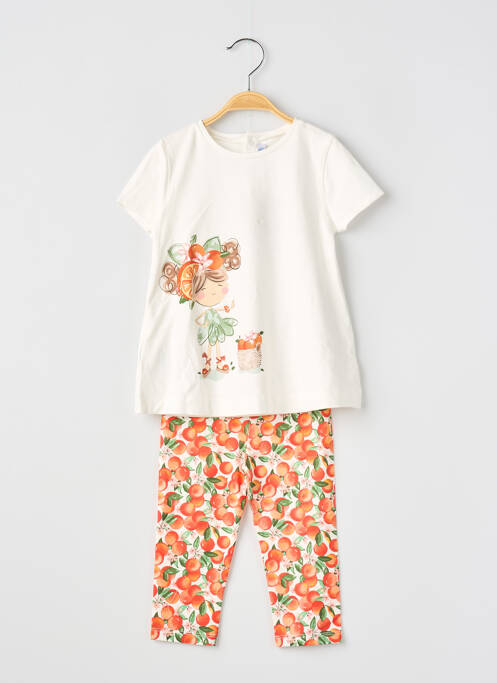 Set pantaloni portocaliu MAYORAL fată