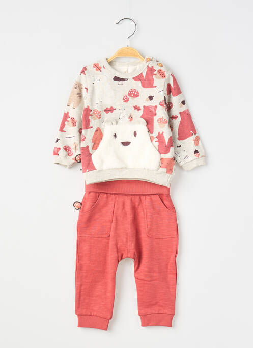 Set pantaloni portocaliu BOBOLI fată