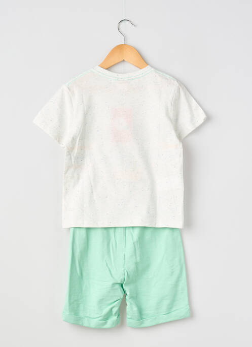 Set șort verde BOBOLI băiat