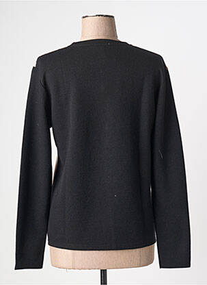 Top elasticitate mâneci lungi negru GALMALLA femeie
