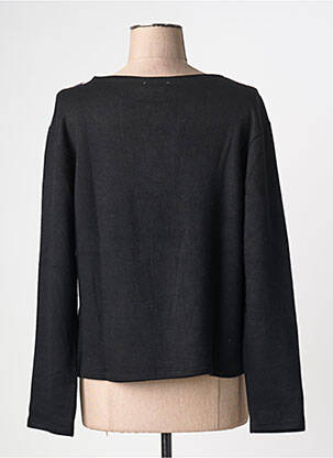 Top elasticitate mâneci lungi negru GALMALLA femeie