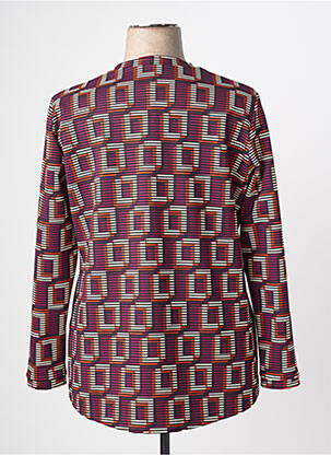 Top elasticitate mâneci lungi violet MERI & ESCA femeie