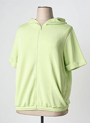 Jachete casual guler rotund verde TRIANGLE femeie