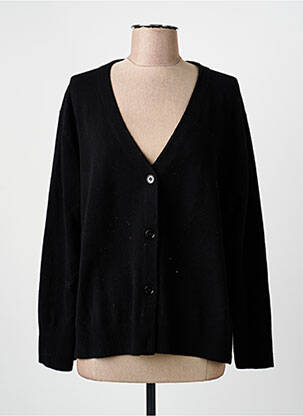 Vestă cu mâneci lungi negru MAUD & SACHA femeie