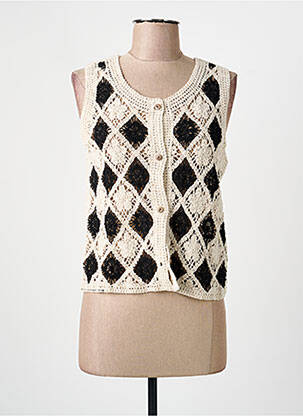 Top bej EXQUISS'S femeie