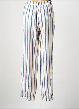 Pantalon drept talie elastică bej ADAM femeie