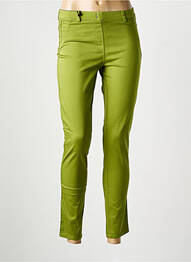 Pantalon 7/8 talie elastică verde EAST DRIVE femeie
