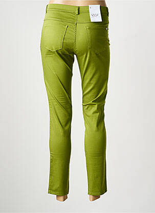 Pantalon 7/8 talie elastică verde EAST DRIVE femeie