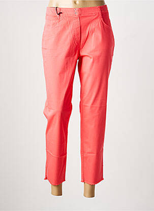 Pantalon 7/8 talie elastică roz EAST DRIVE femeie