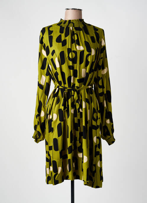 Rochie midi verde MADEMOISELLE YEYE femeie