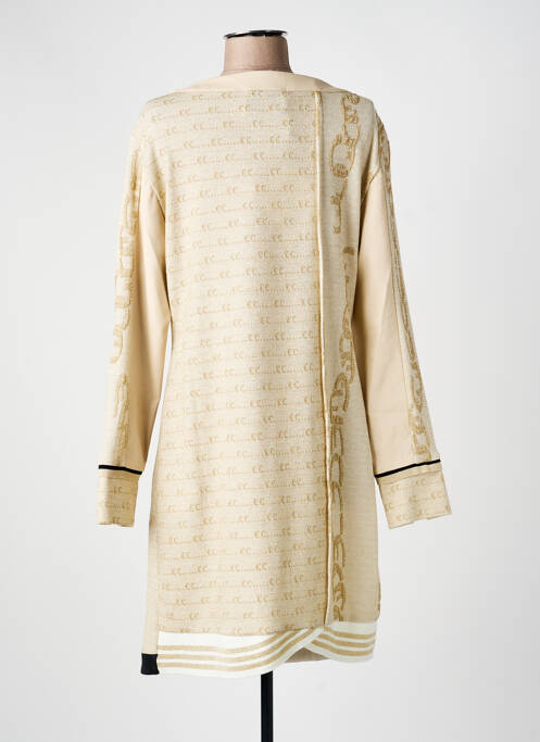 Rochie midi bej ELISA CAVALETTI femeie