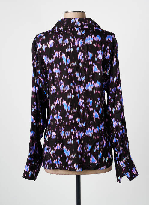 Cămașă imprimeu fantezie mâneci lungi negru EVA KAYAN femme