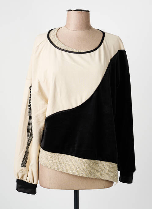 Hanorac negru ELISA CAVALETTI femeie