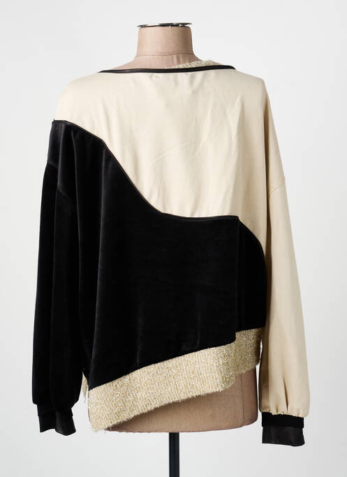 Hanorac negru ELISA CAVALETTI femeie