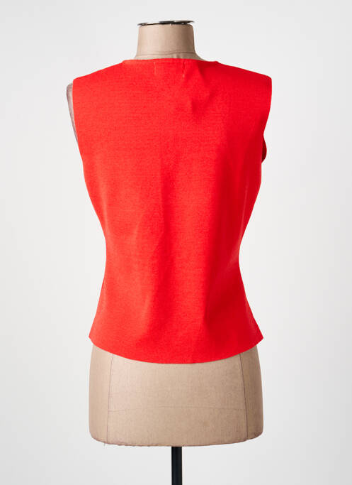 Vestă fără mâneci roșu ATELIER DE MILA femeie