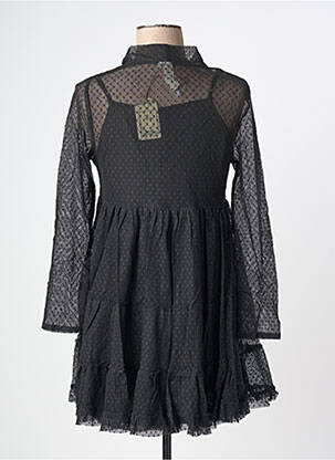 Rochie midi mâneci lungi mâneci lungi negru RHUM RAISIN femeie