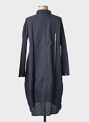 Rochie midi mâneci lungi mâneci lungi albastru RHUM RAISIN femeie