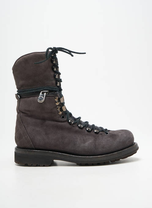Botine/ghete toc mic toc plat până la 3 cm gri BUTTERO femme