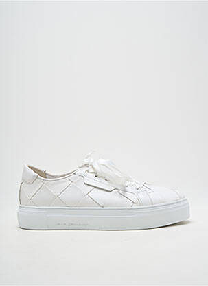 Adidași vârf rotund toc plat până la 3 cm alb KENNEL UND SCHMENGER femme