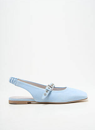 Sandale/pantofi decupați chiquet toc plat până la 3 cm albastru KENNEL UND SCHMENGER femme