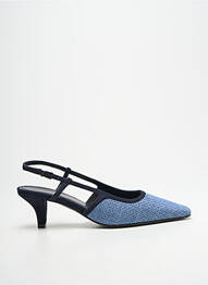 Pantofi cu toc închidere cu buclă(e) toc de 4 la 6 cm albastru KENNEL UND SCHMENGER femme