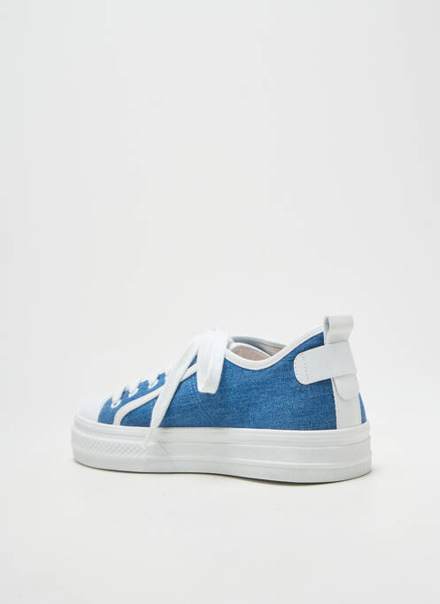 Adidași vârf rotund toc plat până la 3 cm albastru KENNEL UND SCHMENGER femme