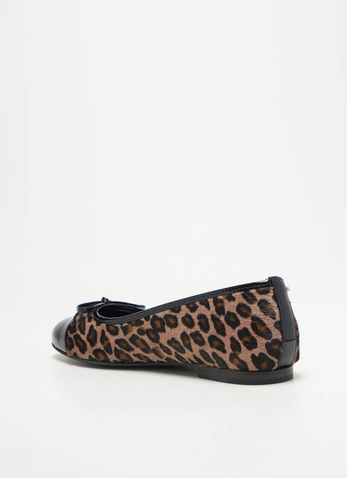 Balerine chiquet toc plat până la 3 cm negru KENNEL UND SCHMENGER femme