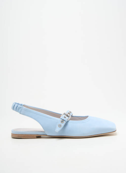 Sandale/pantofi decupați chiquet toc plat până la 3 cm albastru KENNEL UND SCHMENGER femme