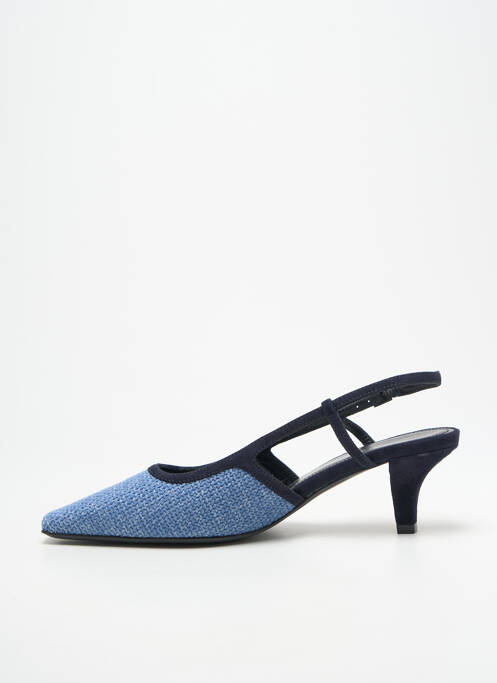 Pantofi cu toc închidere cu buclă(e) toc de 4 la 6 cm albastru KENNEL UND SCHMENGER femme