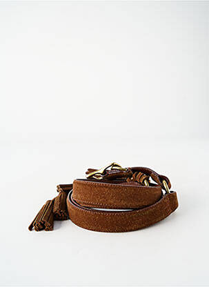 Curea reglabil maro RALPH LAUREN femeie