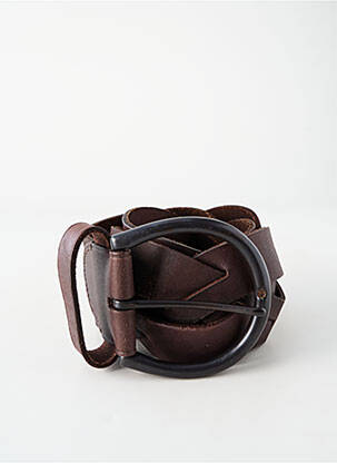 Curea cusături întărite maro RALPH LAUREN femeie