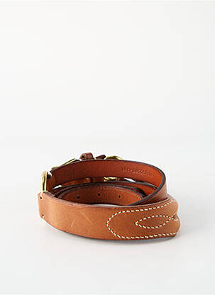 Curea cusături întărite maro RALPH LAUREN femeie