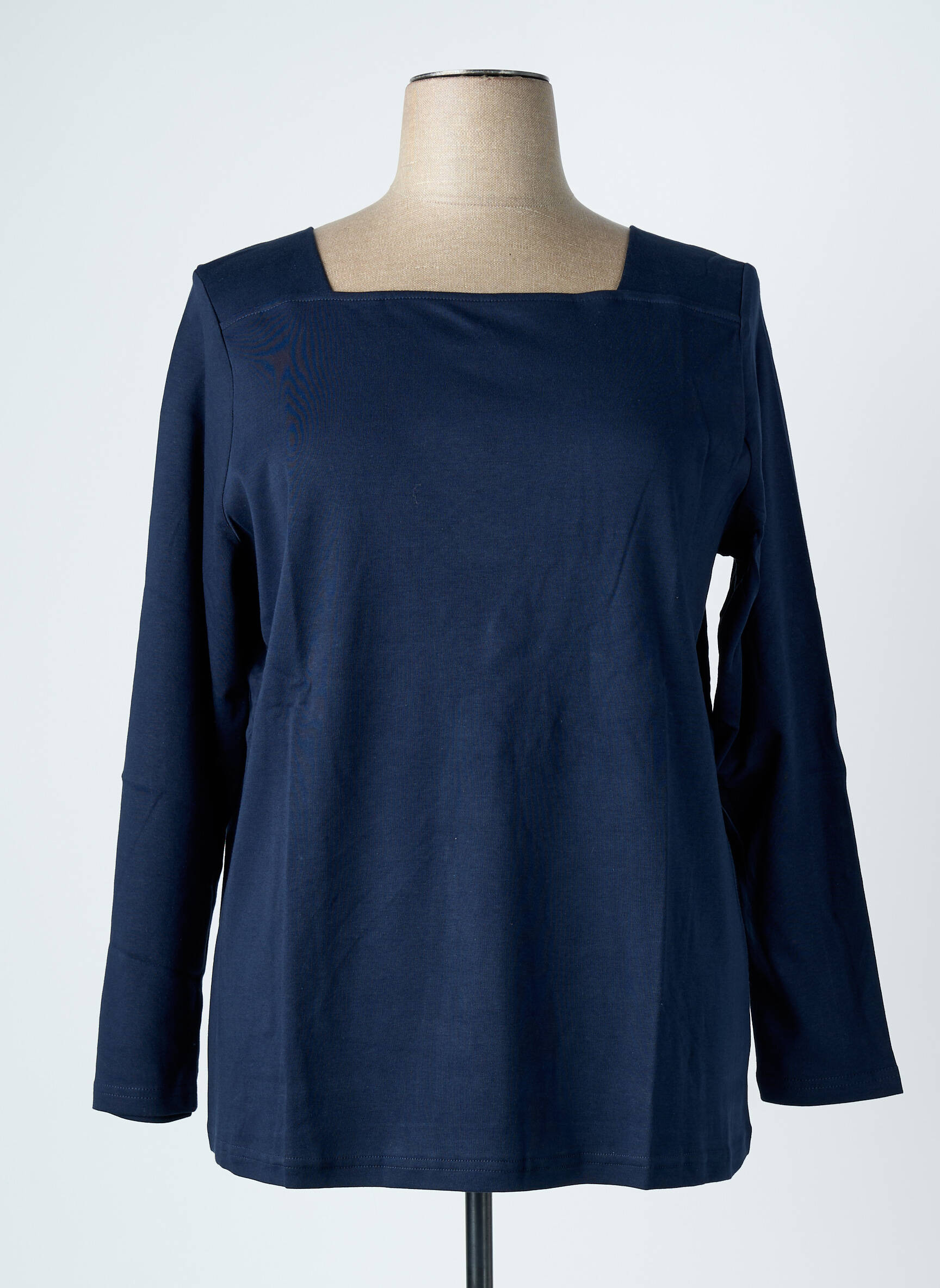 Tricou mâneci lungi mâneci lungi albastru TOM TAILOR femeie