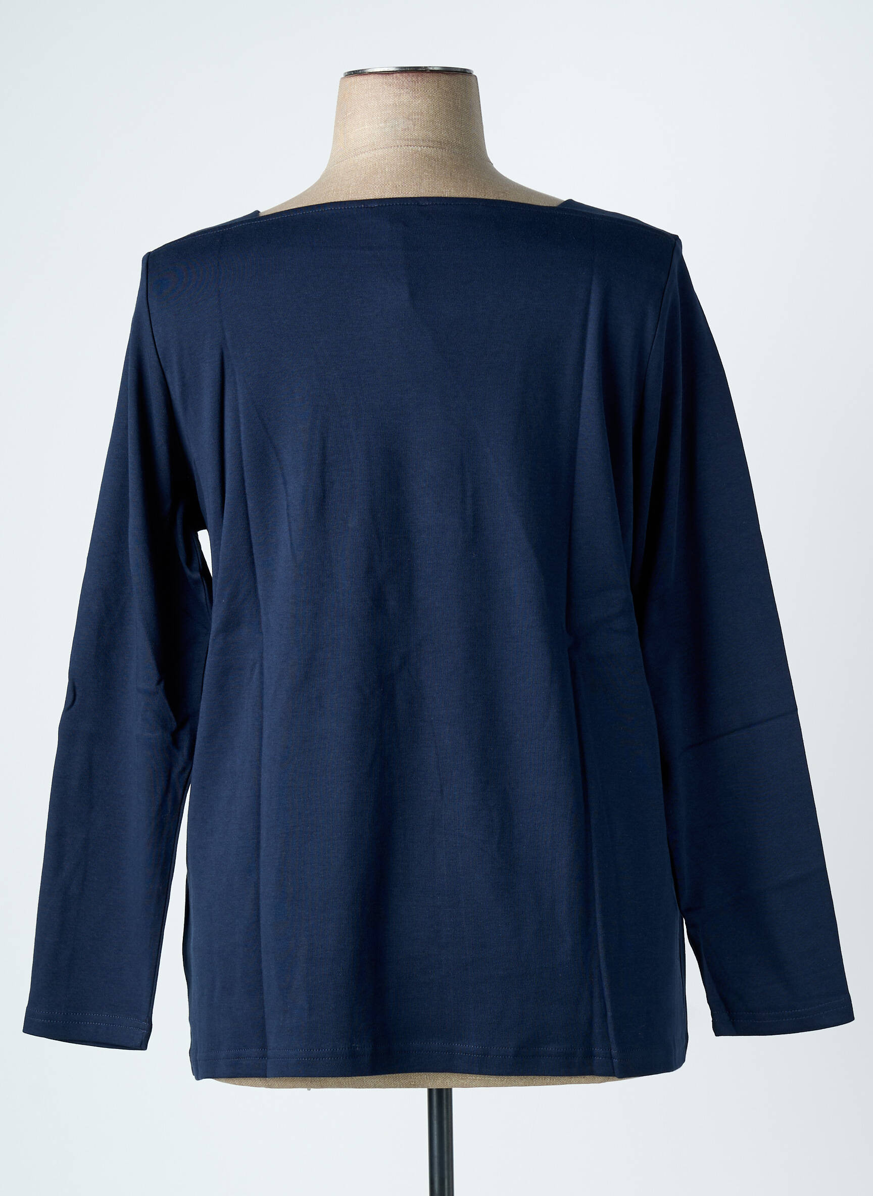 Tricou mâneci lungi mâneci lungi albastru TOM TAILOR femeie